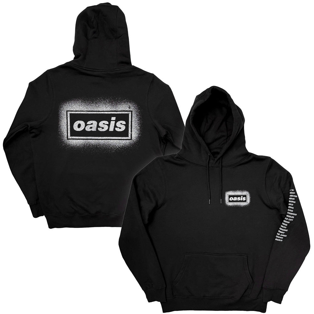 OASIS - (映画「オアシス:ドント・ルック・バック・イン・アンガー」公開 ) - Spray Live '25 World Tour / バック&アームプリントあり / ツアー会場限定